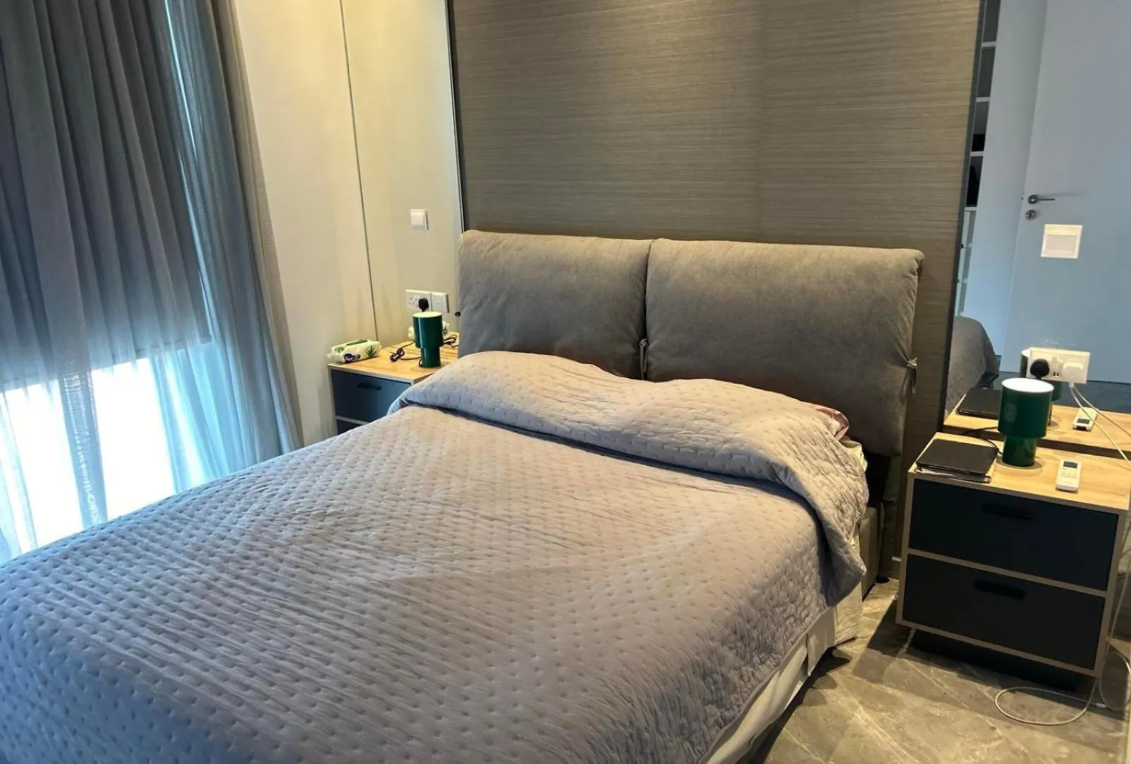 Luxury Seaview Palm Beach Apartment 라르나카